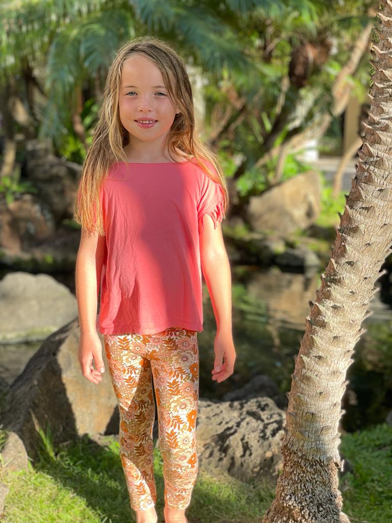 Mountain Garden Lucy Cute Floral Printed Leggings - Kids | Leggings kids,  Pineapple clothes, Girls in leggings